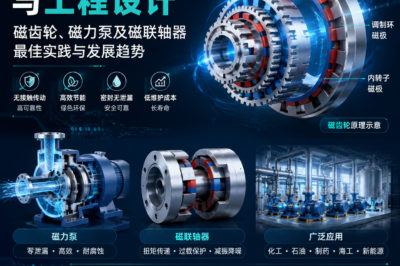 磁传动基础原理与工程设计：磁齿轮、磁力泵及磁联轴器最佳实践与发展趋势