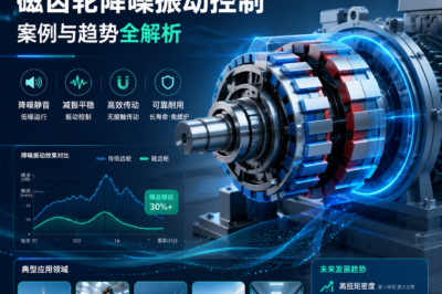 磁传动技术引领，磁齿轮降噪振动控制案例与趋势全解析