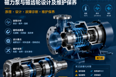 磁传动故障分析指南：磁力泵与磁齿轮设计及维护保养