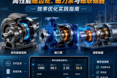 磁传动智能监测：高性能磁齿轮、磁力泵与磁联轴器效率优化实践指南