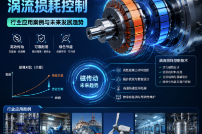 磁传动涡流损耗控制：行业应用案例与未来发展趋势
