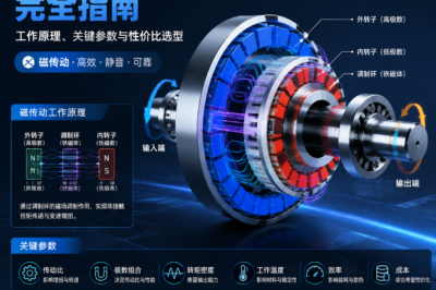 磁传动磁齿轮完全指南:工作原理、关键参数与性价比选型