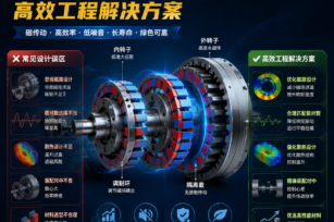磁传动磁齿轮常见设计误区及高效工程解决方案