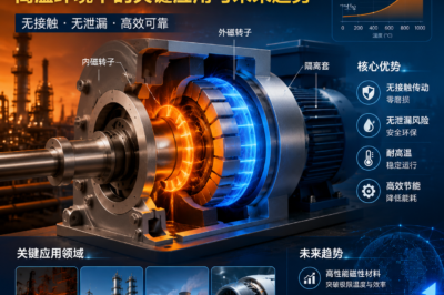 磁传动系统全解析：高温环境下的关键应用与未来趋势