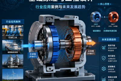 磁传动系统基础原理与工程设计：行业应用案例与未来发展趋势