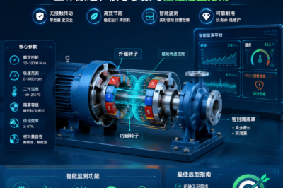 磁传动系统智能监测：工作原理、核心参数与最佳选型指南