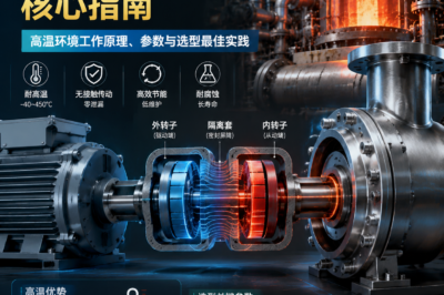 磁传动系统核心指南：高温环境工作原理、参数与选型最佳实践