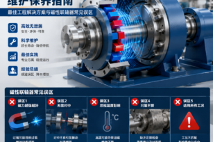 磁传动维护保养指南：最佳工程解决方案与磁性联轴器常见误区