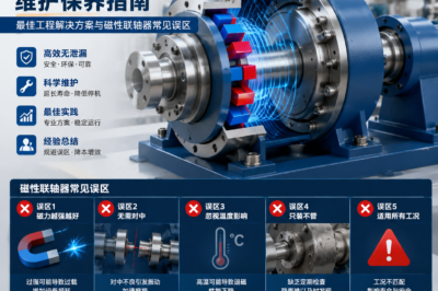 磁传动维护保养指南：最佳工程解决方案与磁性联轴器常见误区