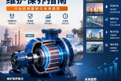 磁传动设备维护保养指南：行业应用案例与未来趋势