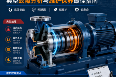 磁传动设备选型：典型故障分析与维护保养最佳指南