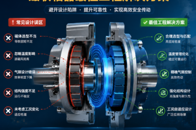 磁传动设计误区揭秘：磁联轴器最佳工程解决方案