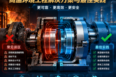 磁传动设计误区揭秘：高温环境工程解决方案与最佳实践