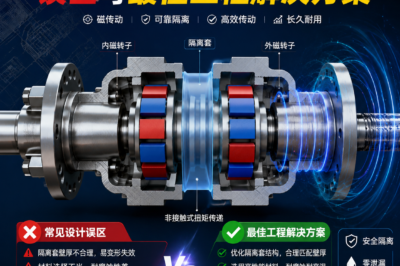 磁传动隔离套结构设计误区与最佳工程解决方案