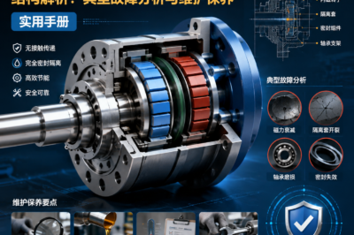 磁传动隔离套结构解析：典型故障分析与维护保养实用手册