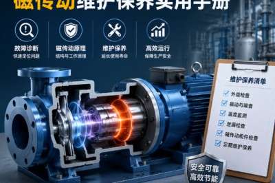 磁力泵常见故障诊断：磁传动维护保养实用手册