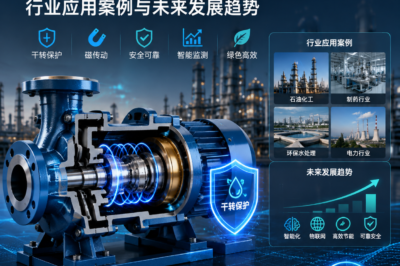 磁力泵干转保护技术：行业应用案例与未来发展趋势