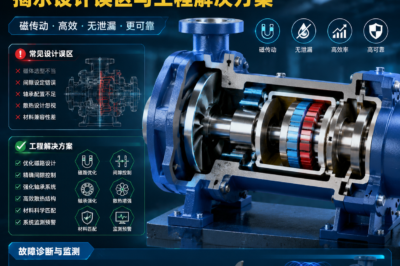 磁力泵故障诊断：揭示设计误区与工程解决方案