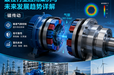 磁联轴器气隙设计：最佳行业应用案例与未来发展趋势详解
