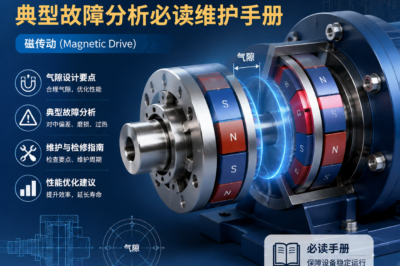 磁联轴器气隙设计：典型故障分析必读维护手册