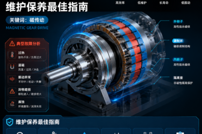 磁齿轮转子设计：典型故障分析与维护保养最佳指南